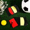 Soccer Referee Card Sets, 4Pcs Football Red and Yellow Cards,Soccer