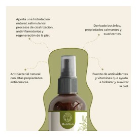 Agua De Rosas Facial Hidratante Y Tea Tree Matimati 125 Ml