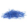 100pcs Blue Birds Paper Clips Creatively Cute Plated Metal Bookmark