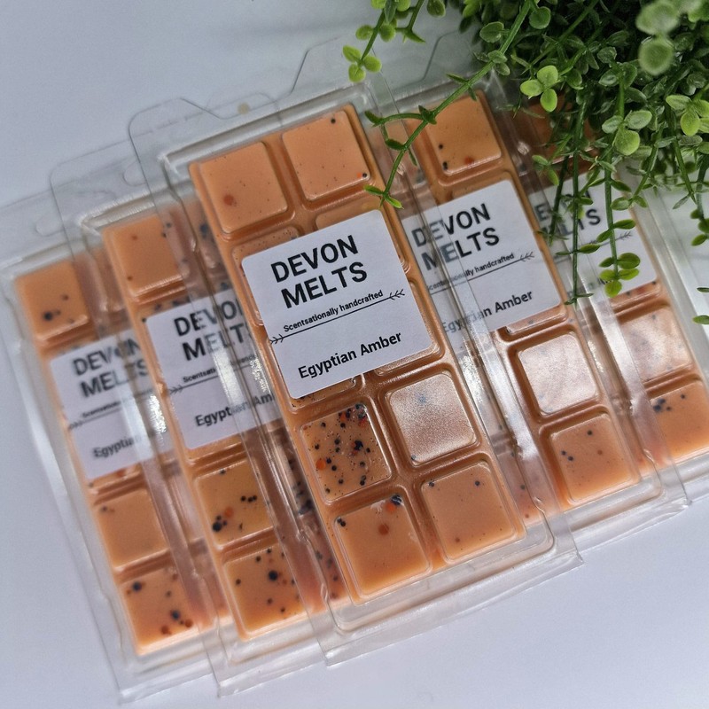 Devon Melts - Egyptian Amber - Highly Scented 100% Soy