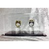 Double Championship Ring Display Case - 2 Ring Display Case