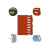 Exacompta Harmonika 55125E Organiser File Red 12 Compartments for A4