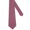 Mens Solid Linen Tie and Pocket Square Set - Slim