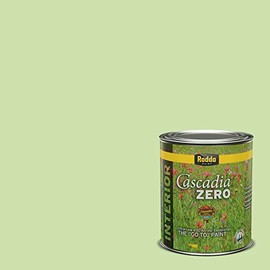 Rodda Paint CASCADIA ZERO Interior Semi-Gloss Paint & Primer in One, Quart, Green Lime
