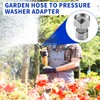 DZQPPC Garden Hose to Pressure Washer Adapter for 3/4" GHT