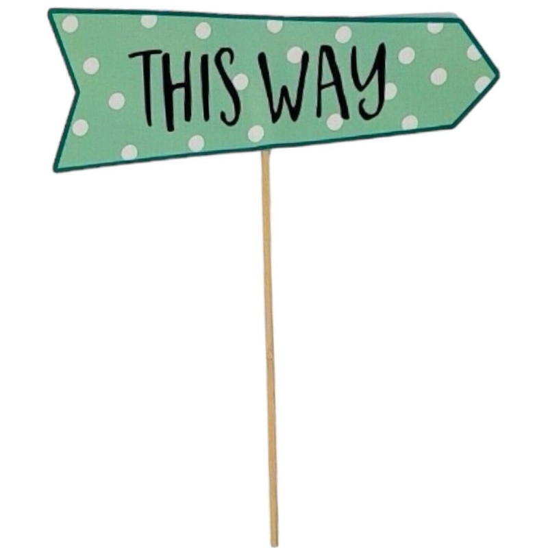 Easter Egg Hunt Kit 5 Signs, 20 Bunny Feet &