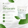 Hexacare - 200 Baumwollrechtecke, 8 x 10 cm, 100 %