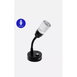 Dream Lighting RV 12 Volt LED Reading Lights Wall Mount USB Port Interior Bedside Lamp 6000K