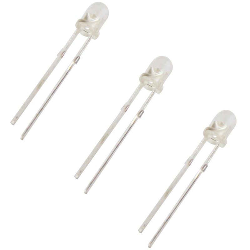 SeKi LED Assortment with 400 Pieces 3 mm LEDs -