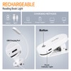 VAVOFO Rechargeable Book Light, 14 LEDs Eye Care Clip On