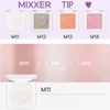 PERIPERA Heart Pocket Single Shadow 2color Set, Color1#$%Color2:M05 Spring Semester-M05