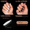 By Vixi 600 SHORT OVAL NAIL SET with PREP FILE,