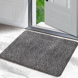 RugMast Indoor Door Mat, 20"x30" Absorbent Non-Slip Mat with Rubber Backing, Front Door Mat Indoor Entrance Floor Mats, Dirt-Resistant, Washable Low-Profile Entryway Mat
