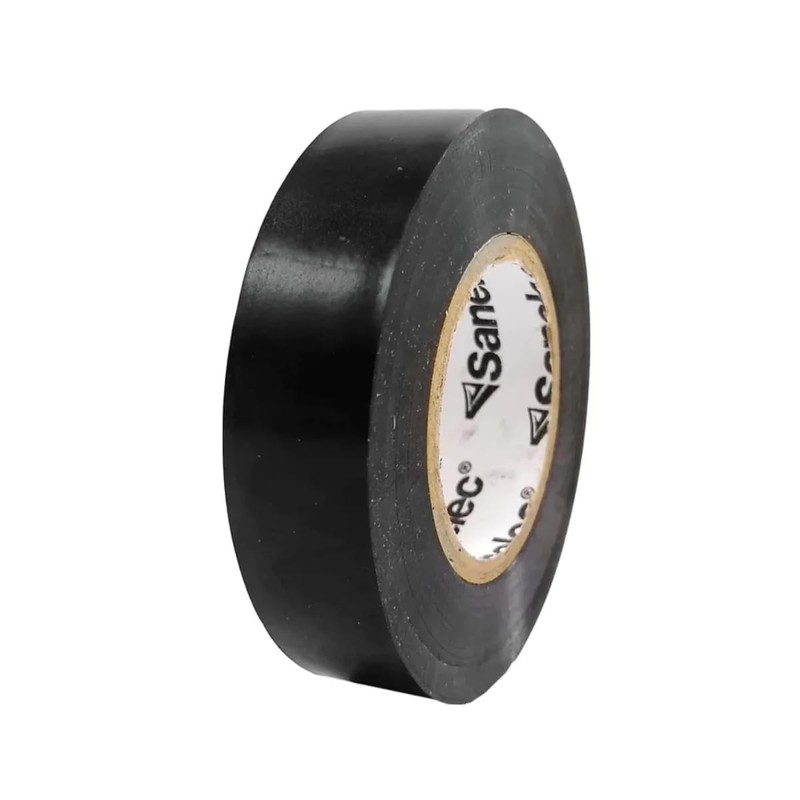 Cinta de Aislar Sanelec5708 Negro 19mmx18m