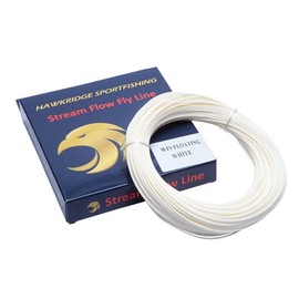 HAWKRIDGE - Quality Weight Forward #9 STREAM FLOW FLY Fishing Line (UK Brand) WF#9 - Four Options Available - Floating White (Floating - White)