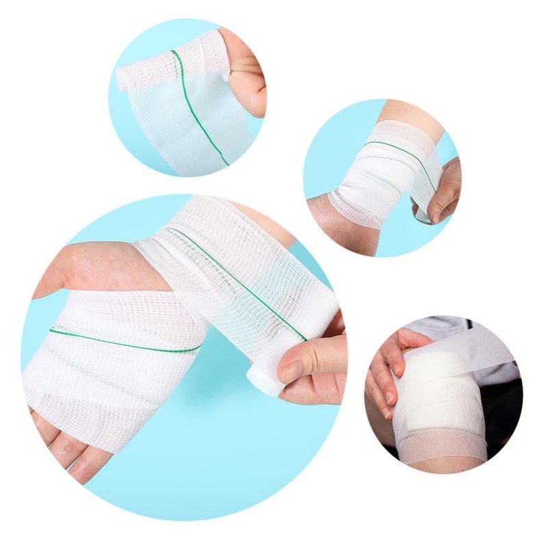 12 Rolls Premium Conforming Bandage 7.5cm x 3.75m Individually Wrapped