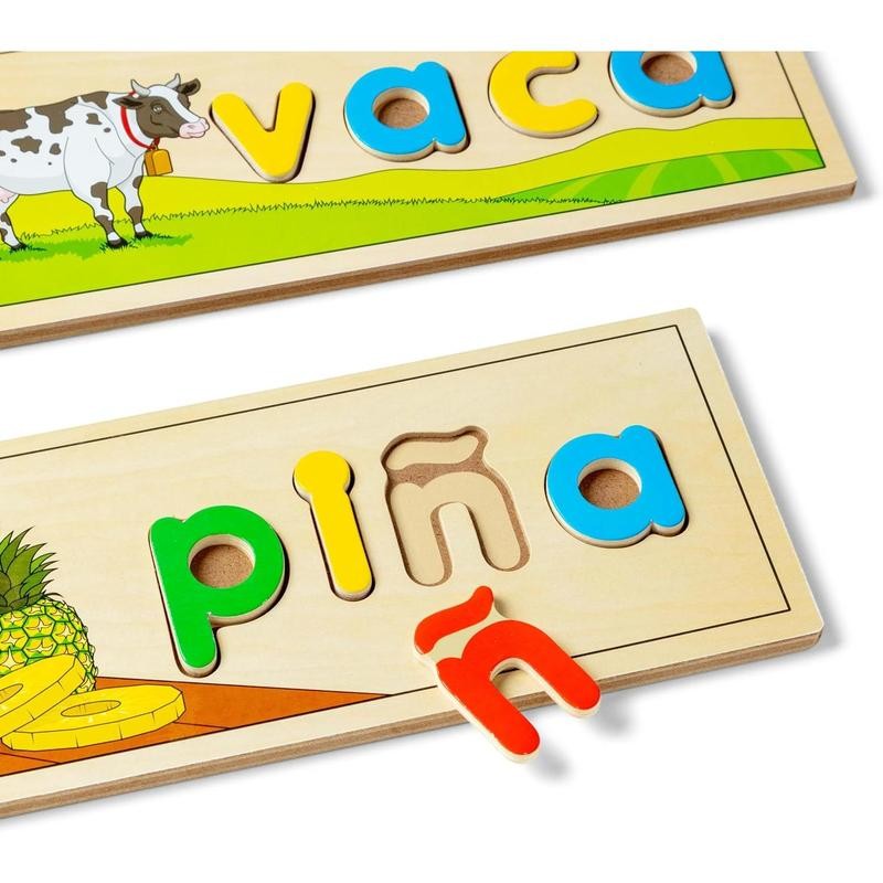 Melissa & Doug Spanish See & Spell Educational Language Learning