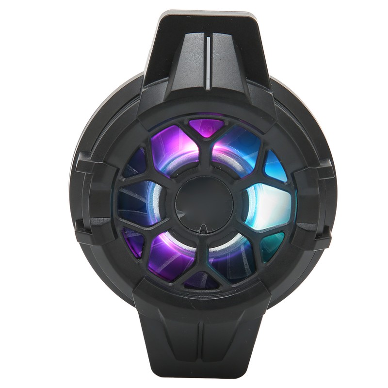 P10 Mobile Phone Semiconductor Cooler RGB Retractable Back Clip Heatsink