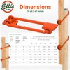 Ellis Shore Clamps - 2x4 Lumber Size, Adjustable Support System,