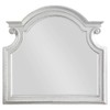 Acme Florian Wooden Arched Frame Mirror with Beveled Edge in