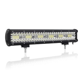 Willpower 17 inch 360W LED Light Bar Spot Flood Combo Beam 12V 24V Offroad Driving Lights Waterproof Work Fog Lamps for Offroad Boat UTV ATV SUV Truck Trailer Tractor Car 4x4 Lighting