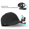 YUEHISY Hat Clip de Sombrero de Cámara de Acción Rotativa
