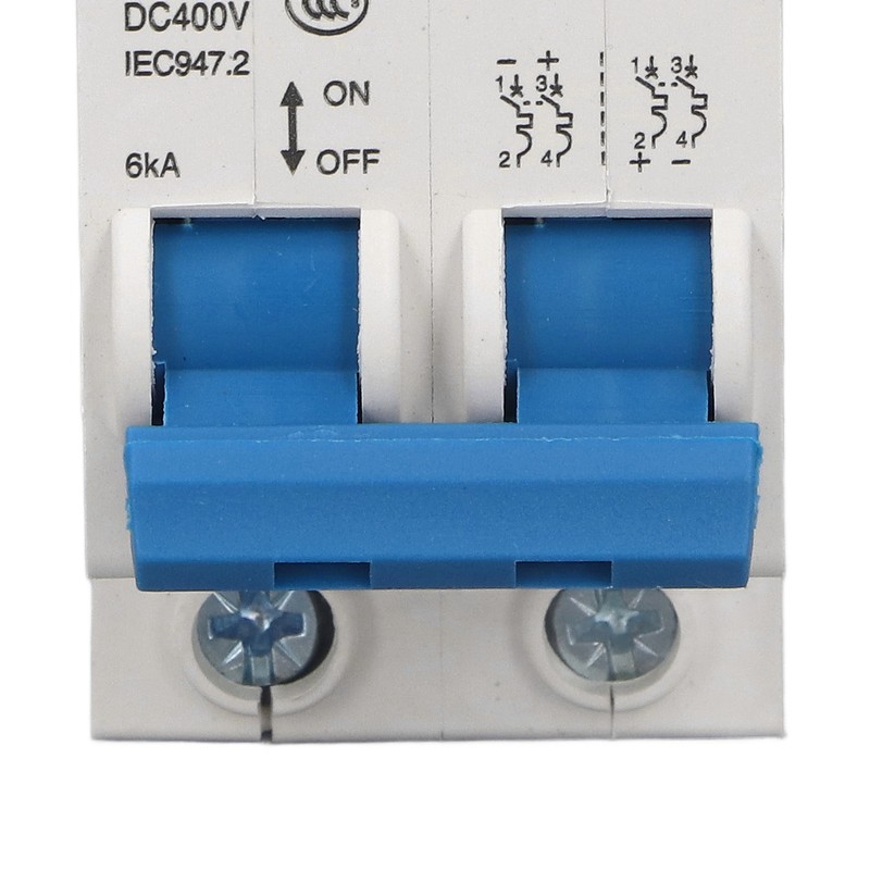 DC Miniature Circuit Breaker 2P 6KA 400V Air Switch for