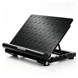 PROIRON Steel Slant Board for Calf Stretching，Calf Stretcher Slant Board for Squats 4 Adjustable Incline Angles，Incline Board 660lbs Weight Capacity for Ankle Stretching Training Home Gym