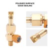 CO2 Tank Refill Valve 5/8‑18unf Brass CO2 Cylinder High Pressure