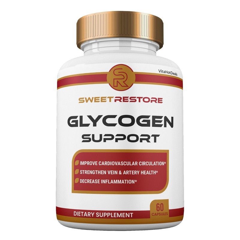Sweet Restore Glycogen Support Capsules, Max Strength Glyco Pills (2