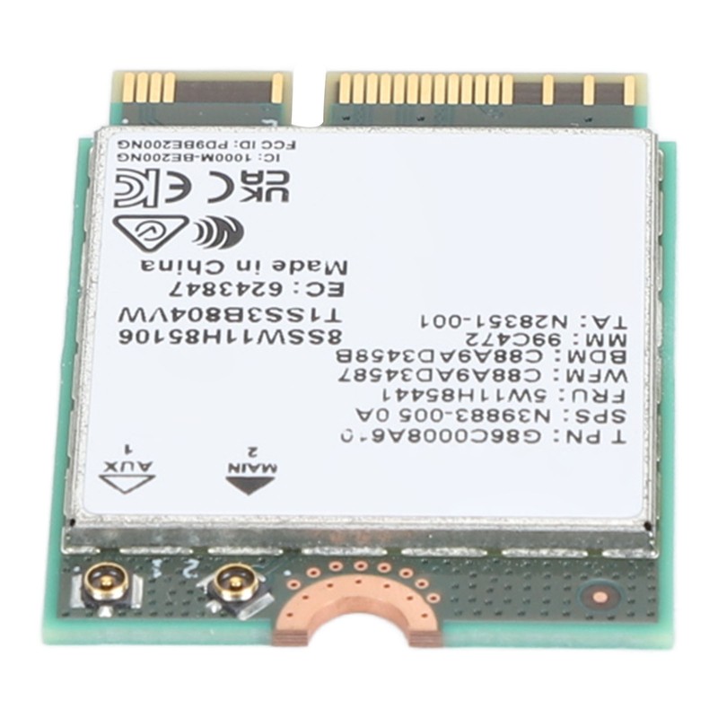 BE200NGW WiFi 7 Network Card for Intel BE200 8774Mbps Supports