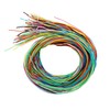 Scoobies Strings, 120 Pcs Scoubidou Strings, Plastic Lacing Cord Gimp