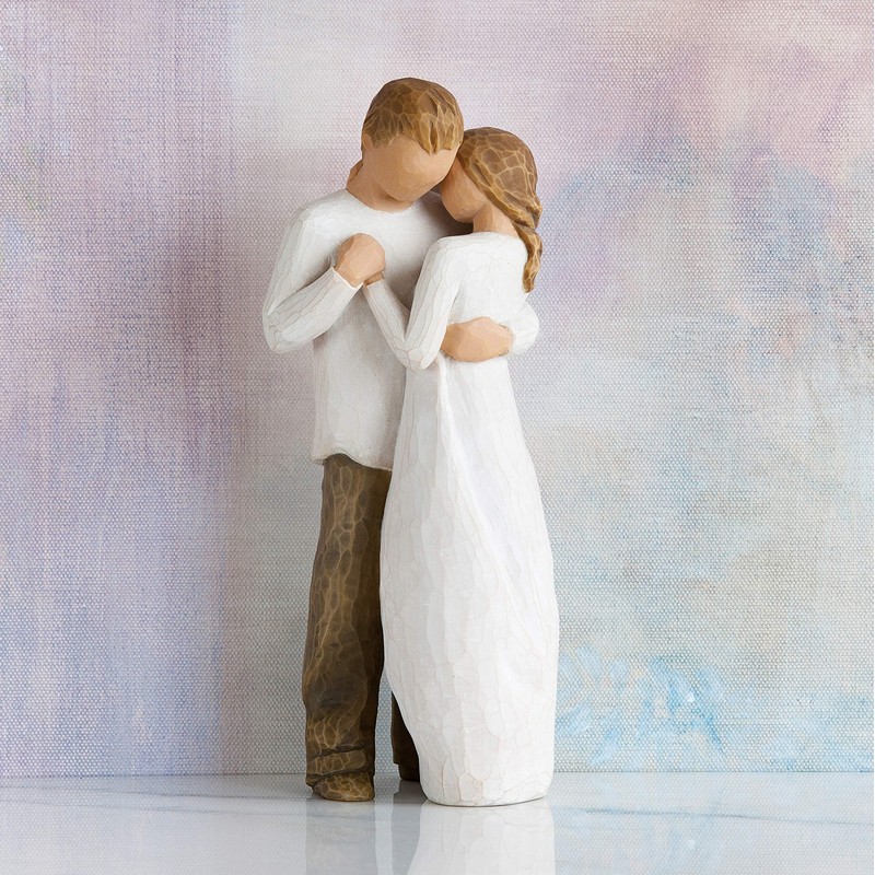 Willow Tree Promessa Resina, Design di Susan Lordi, 23 cm