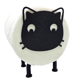 Cat Toilet Paper Holder- Fun Bathroom Decor, Toilet Paper Holder, Toilet Roll Holder, Holder, Bathroom Decor, Unique Housewarming Gift, Kitten Toilet Paper Holder, Kitten Decor, 3D-Printed (1)