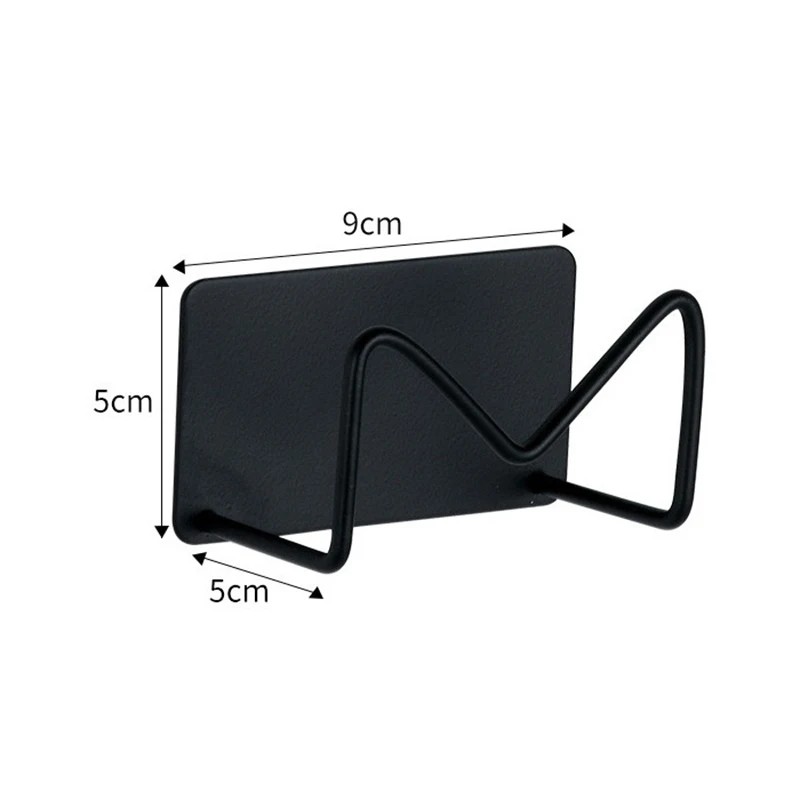 Wall-Mounted Styling Tool Holder for Bathroom – Self-Adhesive Storage Rack