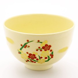 抹茶碗 「四君子」 通年物 茶道具