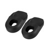 HEROFFIX 2pcs Soft Plastic Bicycle Cycling Crank Boot Protectors Mountain
