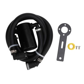 3oz Oil Catch Can Fine Mesh Filter Sturdy Aluminum Alloy Air Oil Separator Reservoir Tank for Vehicle