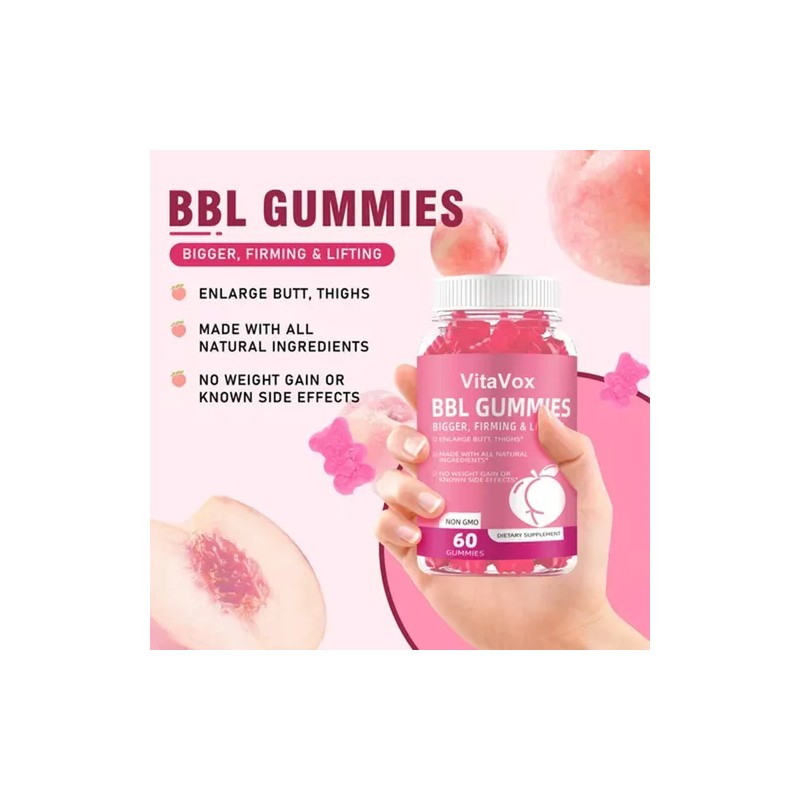 3pc Bbl Gummies Suplemento Forma Gummies Dietéticas
