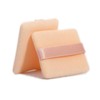 YOYOSOFT Pressed Powder Puff Powder Puff Square Thin Flocky Puff