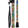 Royal RC Canes Mosaic Stained Window Folding Adjustable Walking Cane