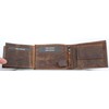 FLW-HL Natural Strong Genuine Leather Wallet with No Logo or