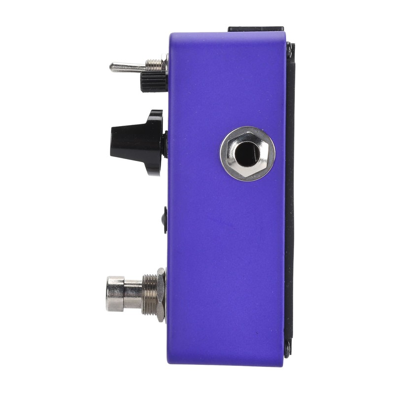 Electric Effects Pedal Aluminium Alloy Blue Color Piezo Standard Jumbo
