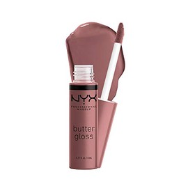 NYX Professional Maquillaje Mantequilla Brillo  Rollo de canela 0.27 fl oz (Paquete de 1)                                                             