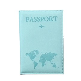 Passport Cover- Light Blue, Document Holder