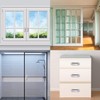 YEYIT 2 Pcs Concealed Embedded Flush Sliding Door Pull Handles,