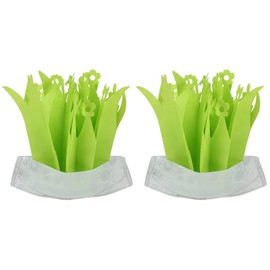 POPETPOP 2 Pcs Reptile Air Humidifier, Tortoise Spray Humidifier, Simulation Plant Non-woven Air Fresher Humidifier for Hermit Crab Tortoise Humidifier