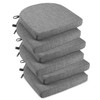 downluxe Indoor Chair Cushions for Dining Chairs, Soft and Comfortable
