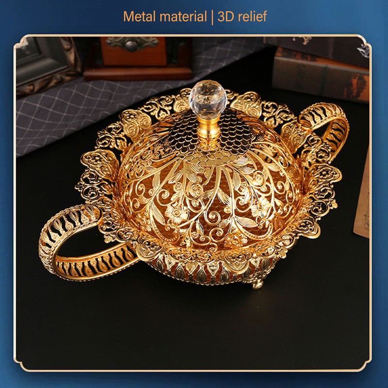 European Style Metal Fruit Plate Set Decorative Multifunctional Fruit Platter