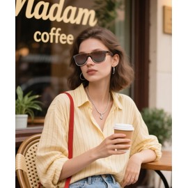 CIFOYA Polarized Sunglasses for Women Men Trendy Classic Retro Designer Sunglasses Fashion UV400 Protection